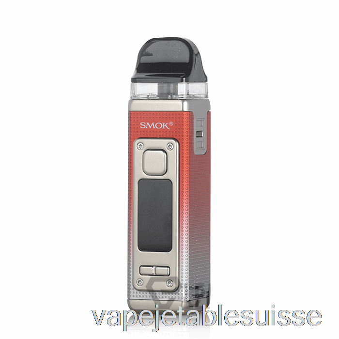 Vape Suisse Smok Rpm 4 60w Système De Pods Argent Rouge